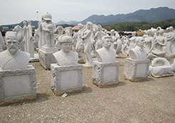 广元花岗石名人雕塑