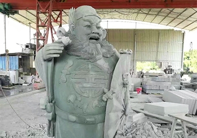 广元青石人物雕塑